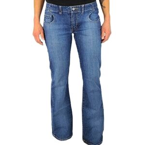 A Jeans DREAM Low-Rise Bootcut Size 31x31 Blue